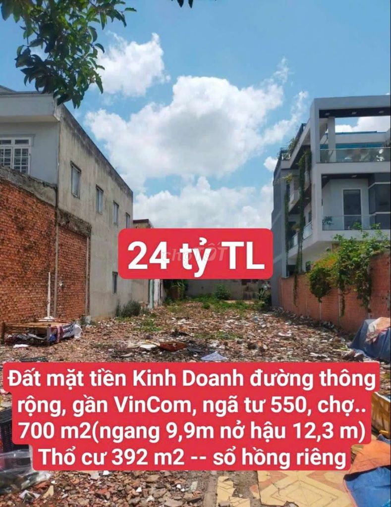 🆘 Đất Mặt Tiền Kinh Doanh Văn Phòng Cty Lý Thường Kiệt, P.Dĩ An,Dĩ An