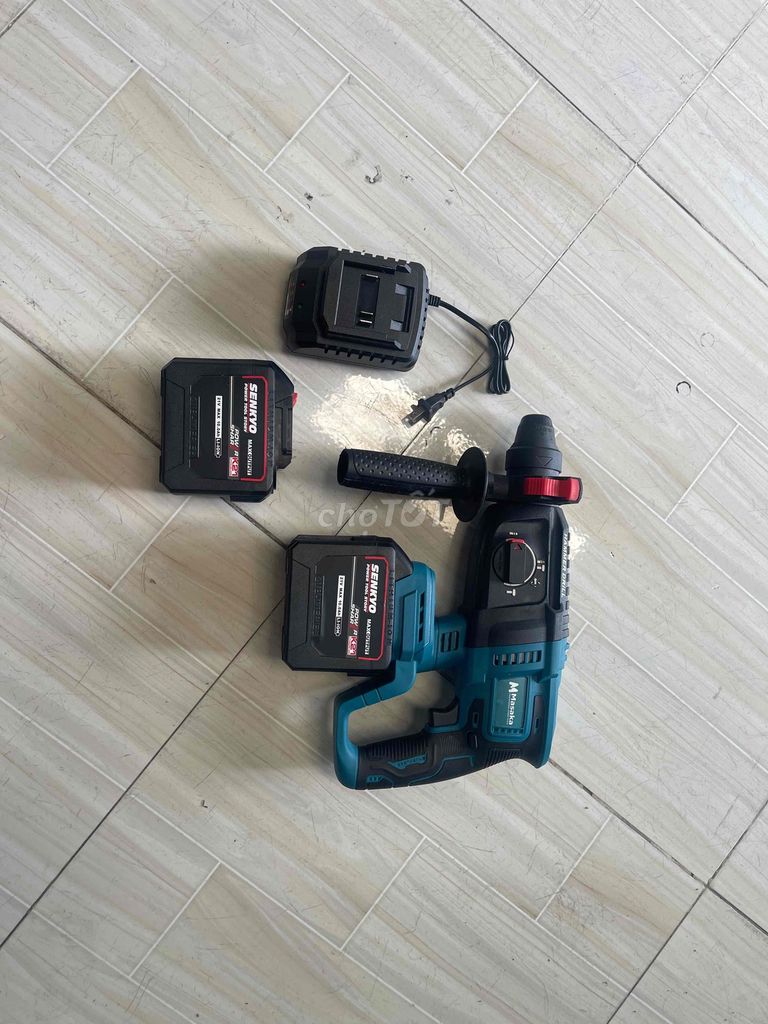 Máy khoan búa SENWO Xanh ngọc xài pin. Mua bán Đồ chuyên dụng, Giống nuôi trồng tại Huyện Củ Chi Tp Hồ Chí Minh được đăng bởi lam hình 1