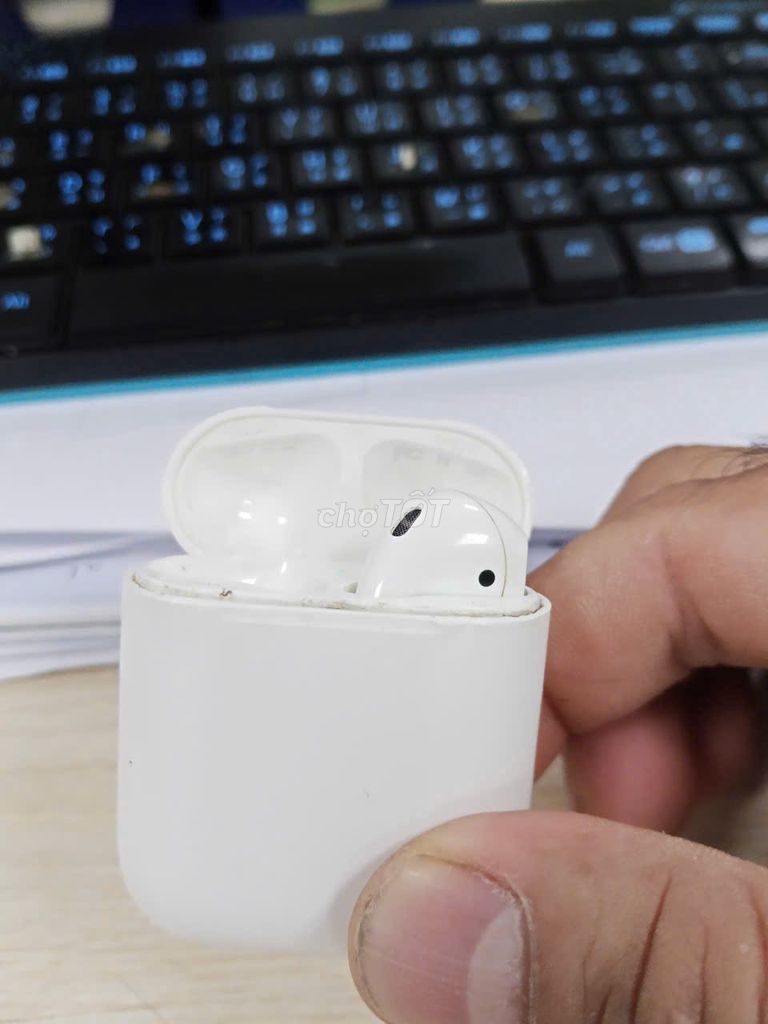 Tai nghe Apple AirPods 1 Trắng Đã qua sử dụng. Mua bán Tivi, Âm thanh tại Quận Tân Bình Tp Hồ Chí Minh được đăng bởi giang pham hình 1
