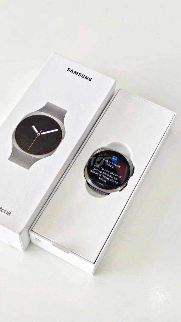 Samsung Galaxy Watch 8 40mm Xám. Mua bán Thiết bị đeo thông minh tại Quận Ninh Kiều Cần Thơ được đăng bởi SUN APPLE STORE hình 1
