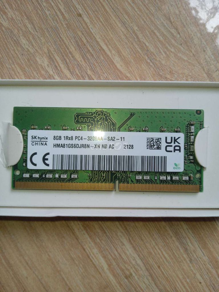 Ram 4 SK Hynix HMA81GS6DJR8N-XN 8GB DDR4. Mua bán Linh kiện (RAM, Card...) tại Huyện Lâm Hà Lâm Đồng được đăng bởi Nguyen Thanh Chung hình 1