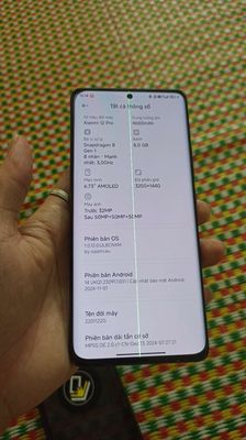 Xiaomi 12 Pro 8/256GB quốc tế Đen
