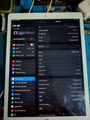 Ipad pro 12.9inch 2015 như ảnh màn zin ép bị bọt. Mua bán Máy tính bảng tại Thành phố Thủ Đức Tp Hồ Chí Minh được đăng bởi HP