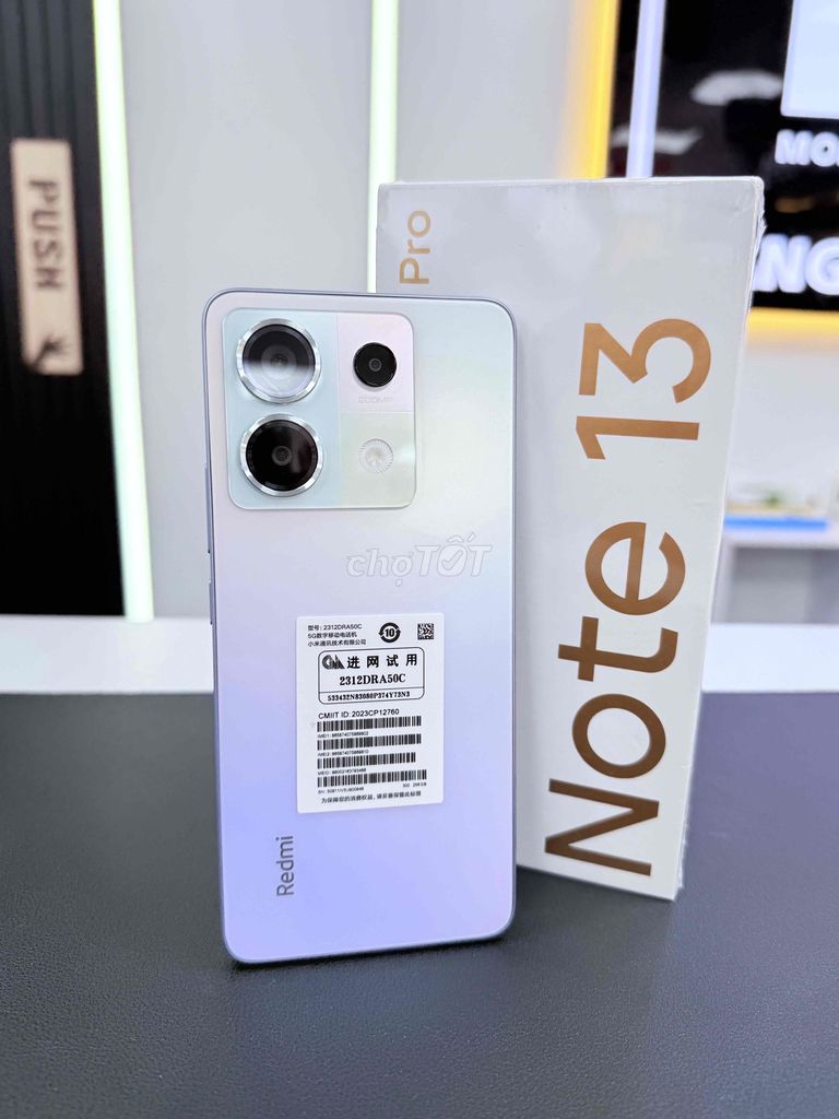 Xiaomi Redmi Note 13 Pro-Máy NewSeal-Bản 12/256G. Mua bán Điện thoại tại Thành phố Biên Hòa Đồng Nai được đăng bởi Mobile Di Động Biên Hoà hình 1