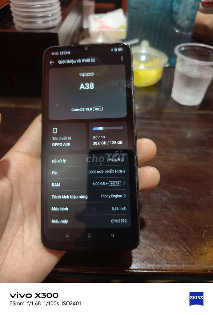 Oppo A38 128GB Đen 6GB RAM. Mua bán Điện thoại tại Huyện Bù Đăng Bình Phước được đăng bởi Nguyễn Phi hình 1