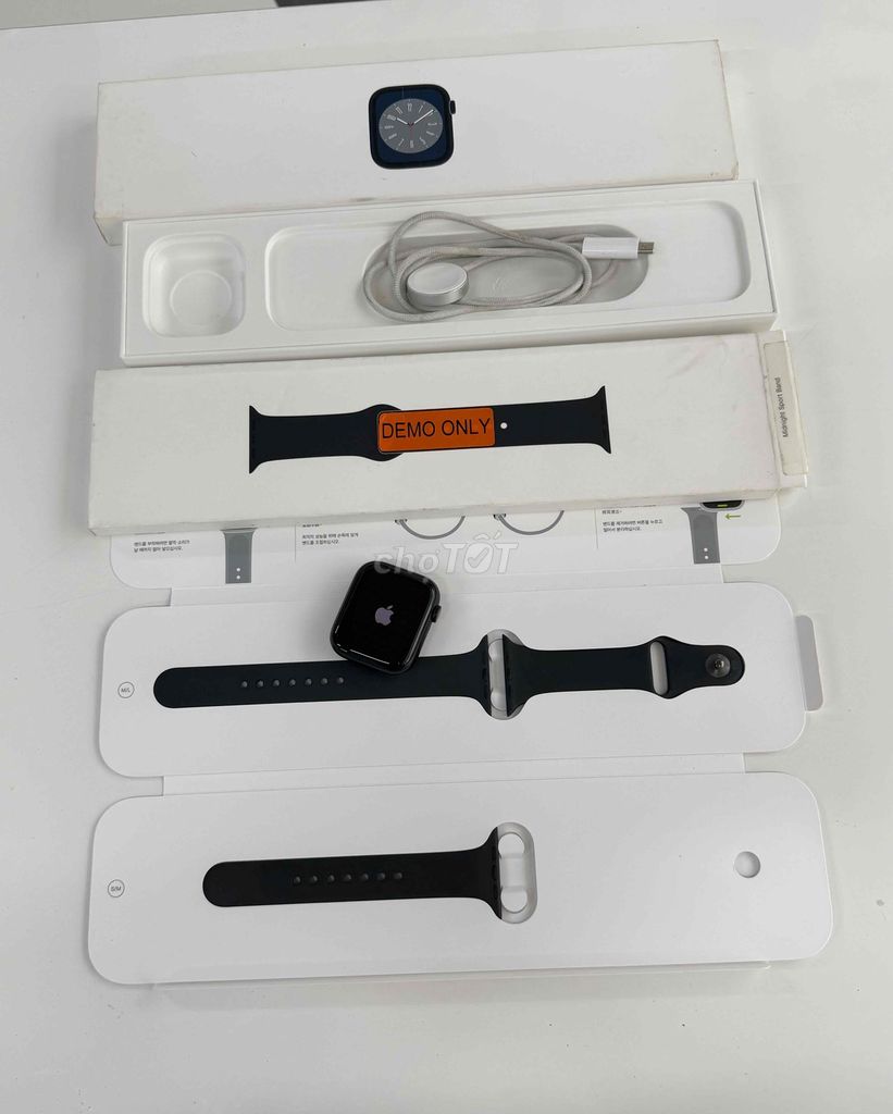 Apple Watch S8 45mm Nhôm Đen Midnight 99%. Mua bán Thiết bị đeo thông minh tại Quận 10 Tp Hồ Chí Minh được đăng bởi Táo Tốt Apple  hình 1