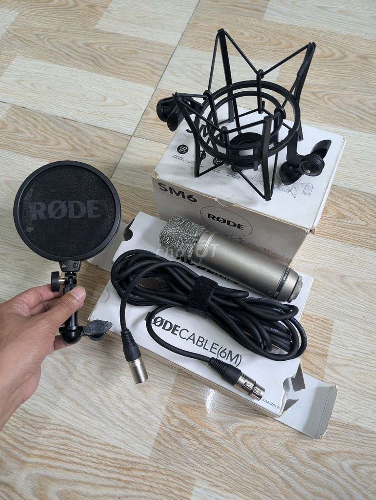 Micro RODE NT1-A chính hãng. Mua bán Tivi, Âm thanh tại Thành phố Thủ Đức Tp Hồ Chí Minh được đăng bởi Nguyễn hình 1