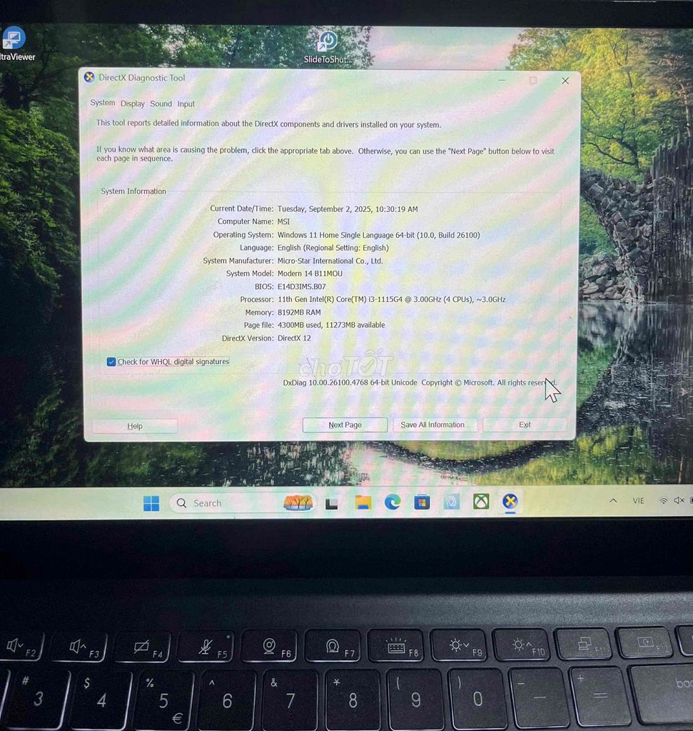 Laptop MSI Modern 14 Core i3, SSD 256GB, 8GB RAM. Mua bán Laptop tại Quận 4 Tp Hồ Chí Minh được đăng bởi Huy hình 1