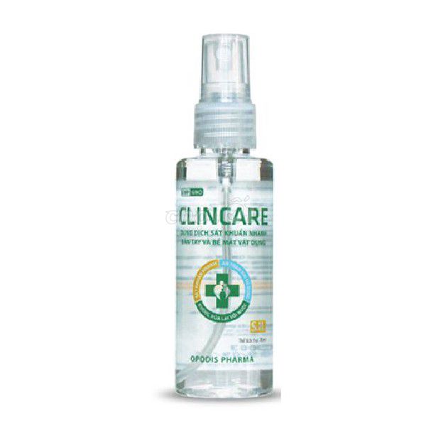 Dung dịch rửa tay sát khuẩn chai Clincare SH 70ml