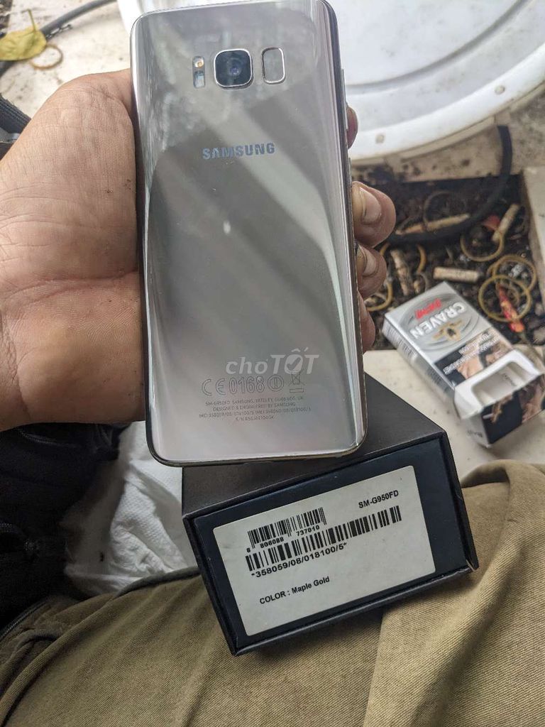 Samsung S8 2 sim Maple Gold zin box mới 99. Mua bán Điện thoại tại Quận 12 Tp Hồ Chí Minh được đăng bởi cầm điện thoại giá tốt hình 1