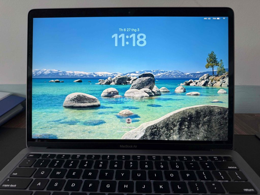 Apple Macbook Air M1 16GB/500GB Xám. Mua bán Laptop tại Quận Cẩm Lệ Đà Nẵng được đăng bởi Nguyen PA hình 1