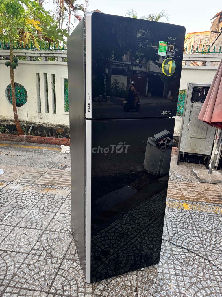 Thanh lý tủ lạnh Aqua inveter 340 lít còn mới tin. Mua bán Tủ lạnh tại Quận Thanh Khê Đà Nẵng được đăng bởi Phúc Đỗ hình 1