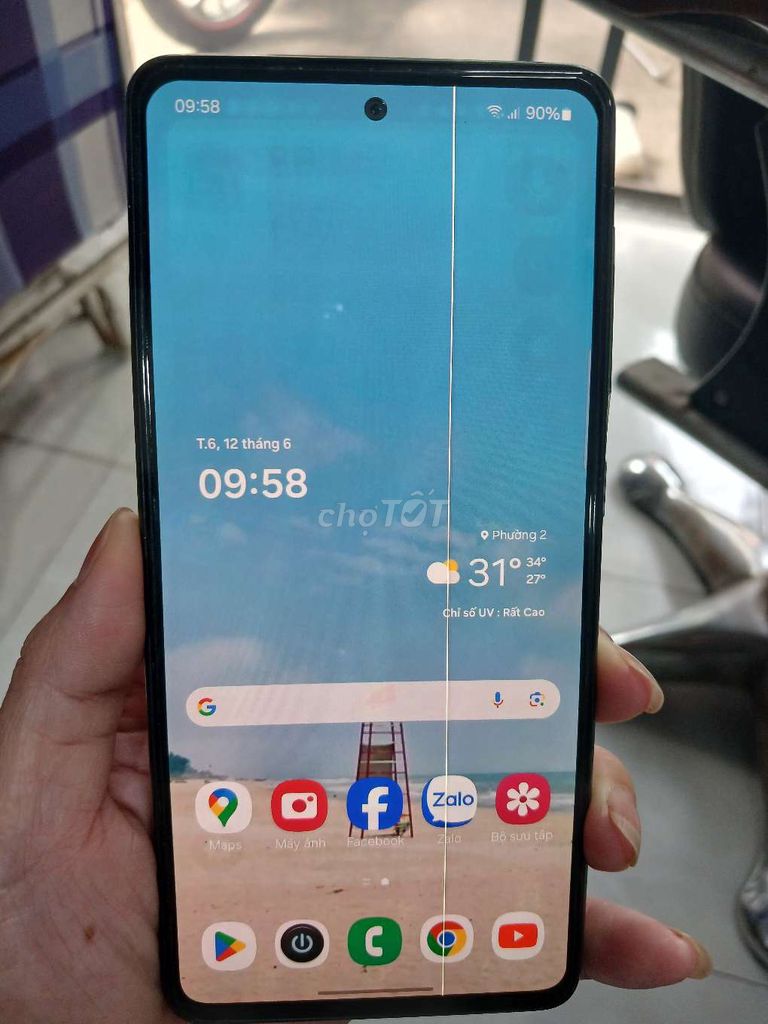 Samsung Galaxy A52s 5G 128GB Xanh lá nhạt. Mua bán Điện thoại tại Quận 4 Tp Hồ Chí Minh được đăng bởi nhung hình 1