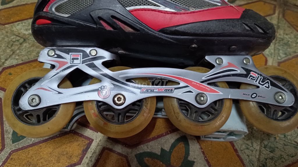 Giày patin Fila Đỏ xám size 40-42. Mua bán Đồ thể thao, Dã ngoại tại Quận 11 Tp Hồ Chí Minh được đăng bởi Chí thành hình 1