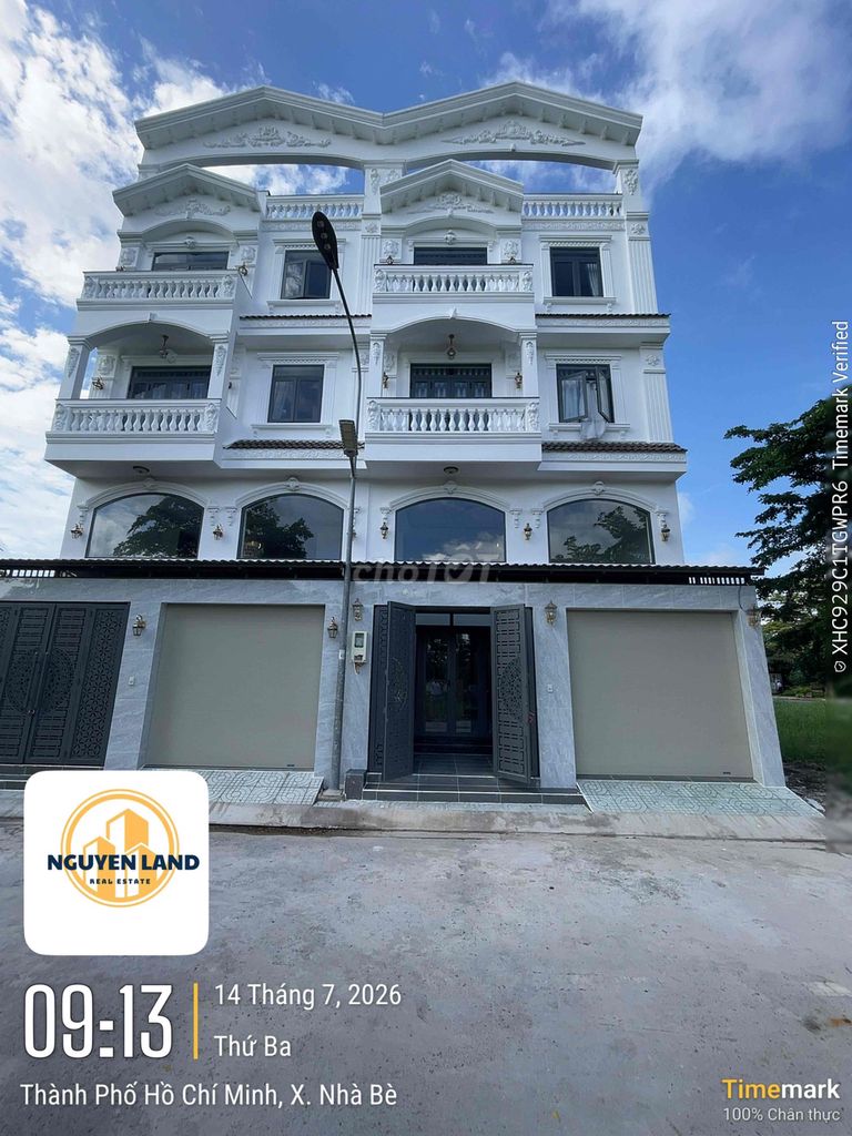 Biệt Thự KDC Gia Long Riverside full DT 83m2 4.5tầng sh Giá 11.3tỷ TL