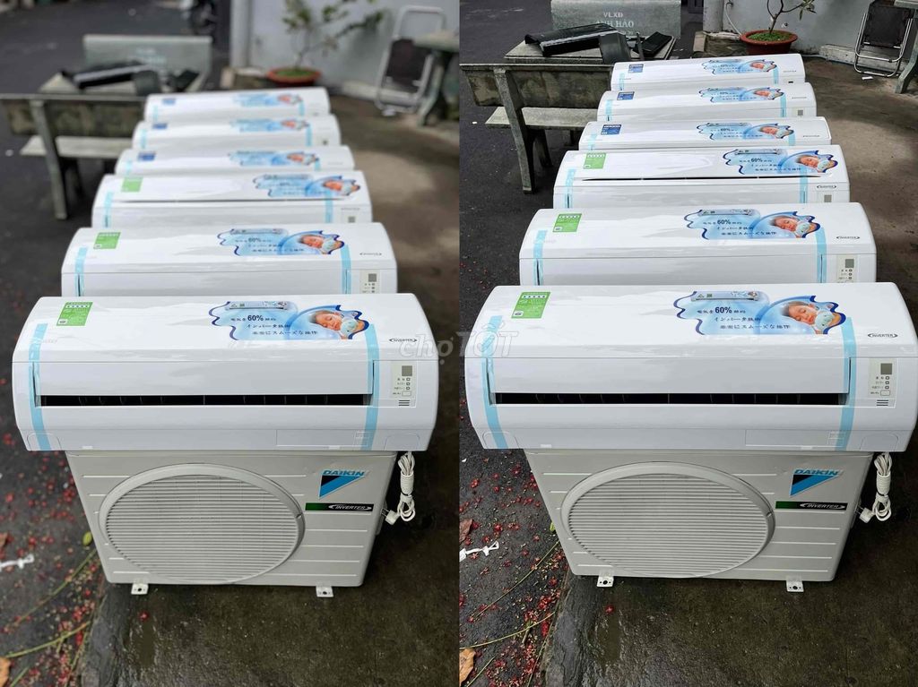 MÁY LẠNH TIẾT KIỆM ĐIỆN INVERTER - TẶNG ỐNG VÀ BIE