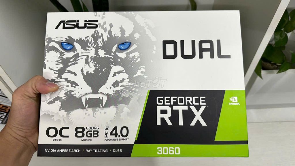 Card new box RTX-3060 dual 8gb BH36TH