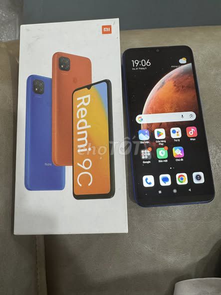 Xiaomi Redmi 9C 32GB Xanh. Mua bán Điện thoại tại Quận Tân Bình Tp Hồ Chí Minh được đăng bởi Hội Đồ Điện Tử hình 1