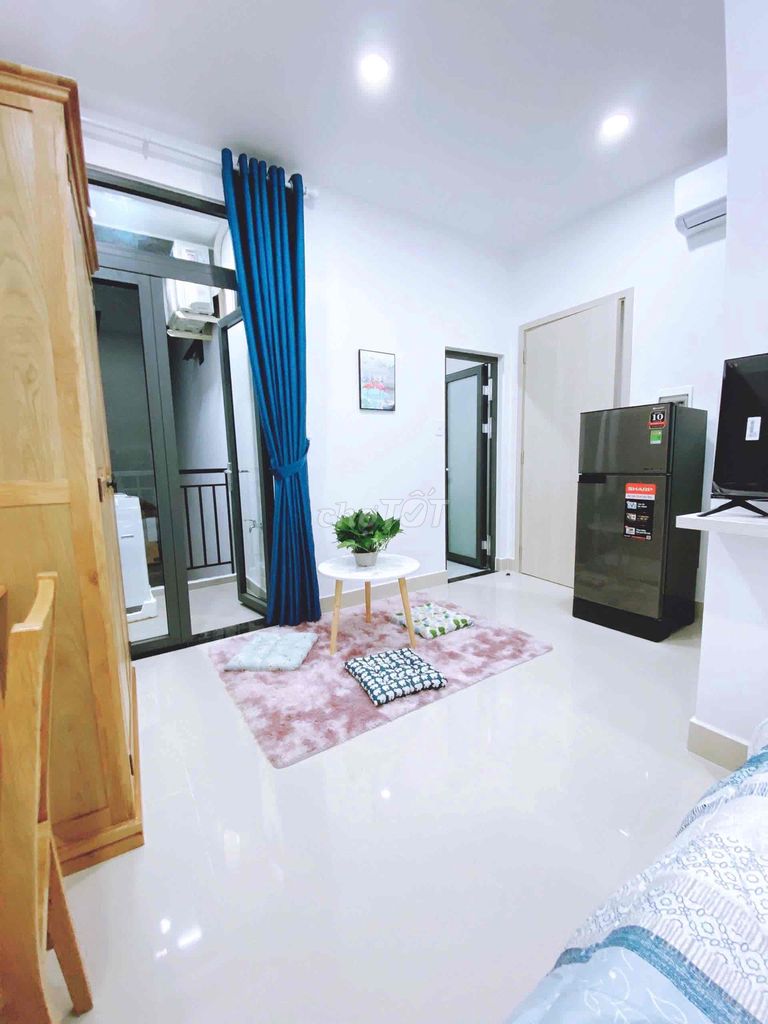 🫐STUDIO BALCON 35M2 MÁY GIẶT RIÊNG NẰM NGAY PHAN ĐĂNG LƯU