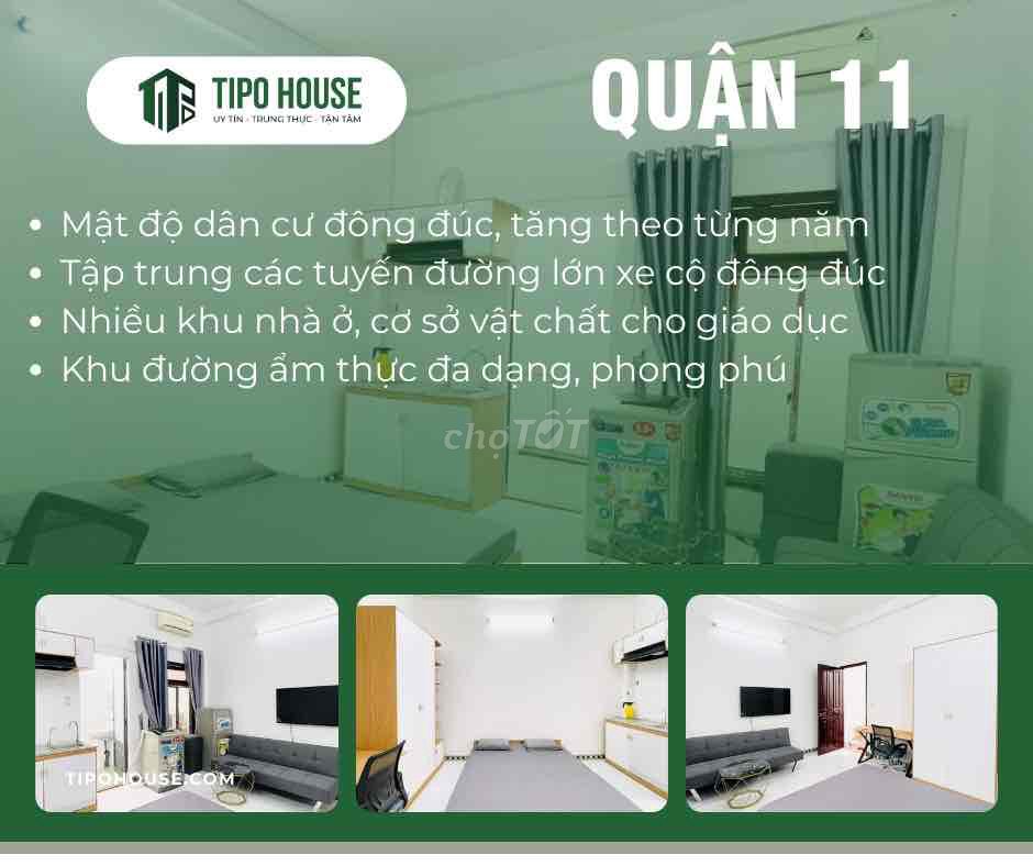 11P + 1MBKD, Lạc Long Quân, Q11, 4x15, 1T3L