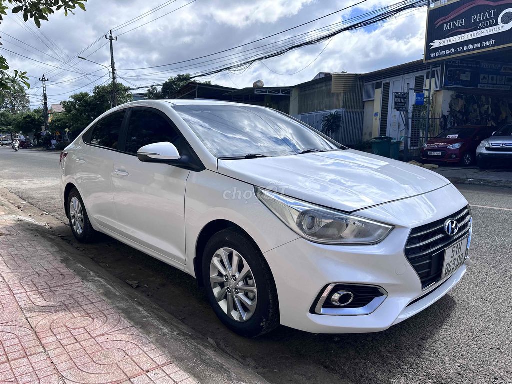 Hyundai Accent 2019 Trắng. Mua bán Ô tô tại Thành phố Buôn Ma Thuột Đắk Lắk được đăng bởi Minh hình 3