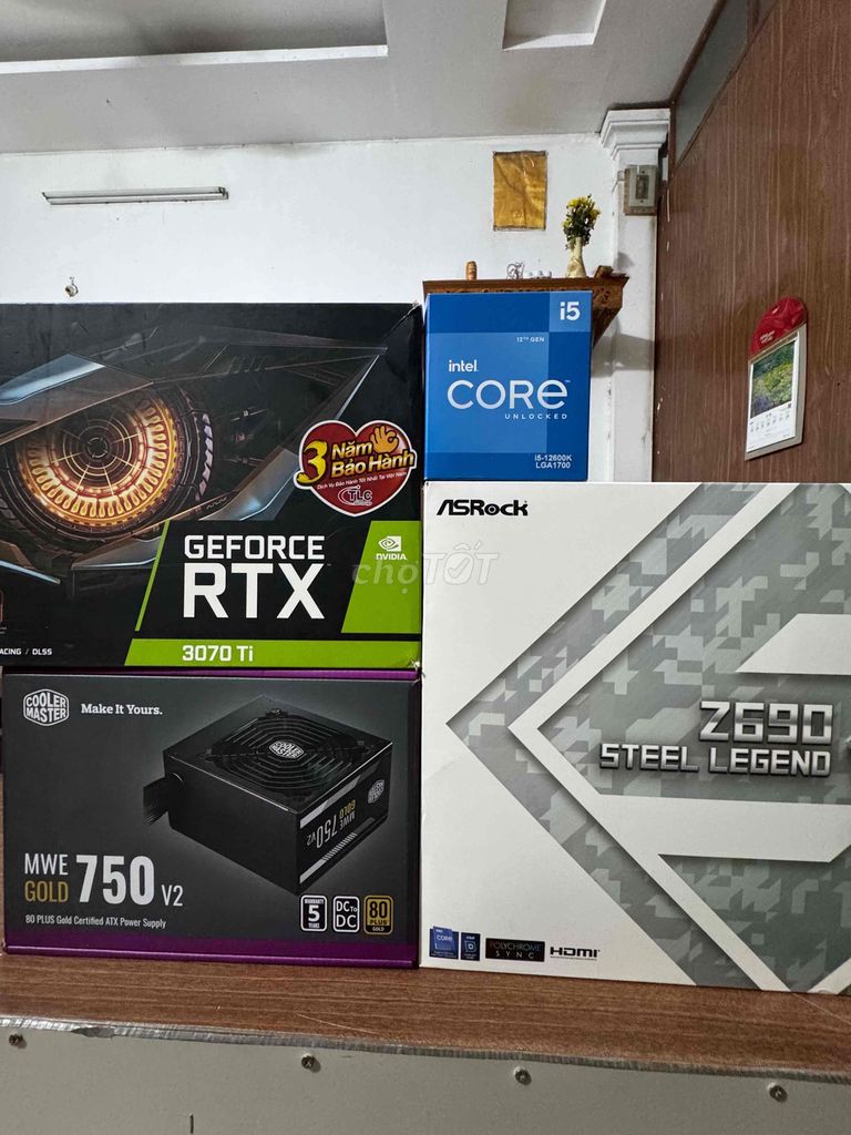 Máy tính để bàn i5-12600K RTX 3070 Ti . 3800x 1650. Mua bán Máy tính để bàn tại Thành phố Bắc Giang Bắc Giang được đăng bởi bin nguyen hình 1