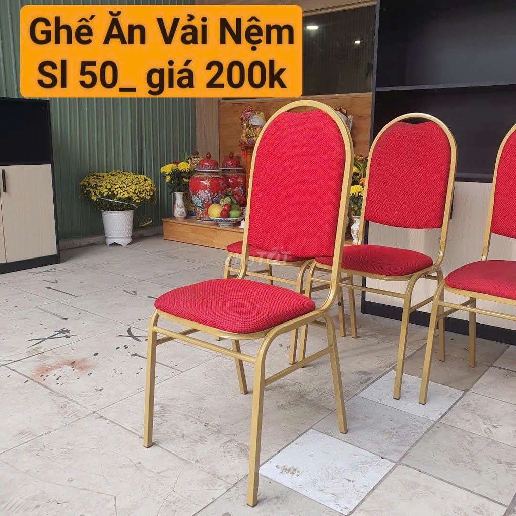 Thanh lý 50 chiếc ghế giá rẻ nhất sài gòn giá 200k