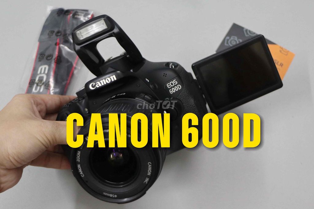 Canon 600D + 18-55 II. Mua bán Máy ảnh, Máy quay tại Quận 3 Tp Hồ Chí Minh được đăng bởi Lộc hình 1