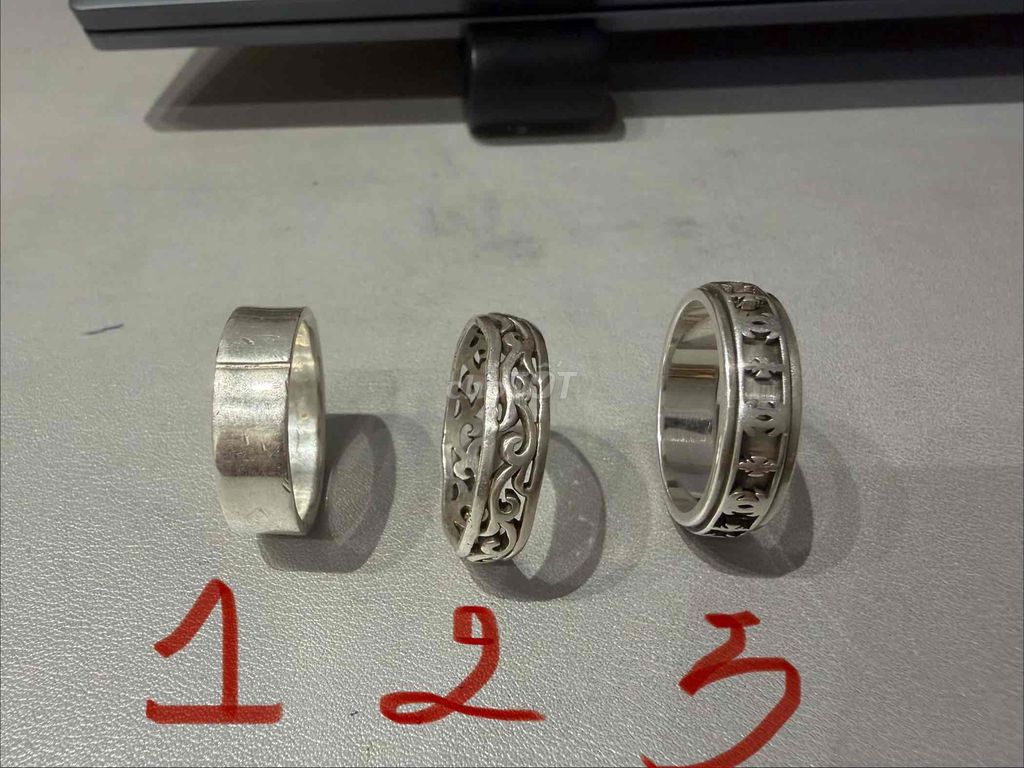 Nhẫn Bạc Nhật Bản Nhẫn trơn 18mm. Mua bán Phụ kiện thời trang khác tại Huyện Bình Chánh Tp Hồ Chí Minh được đăng bởi Kim Long hình 1