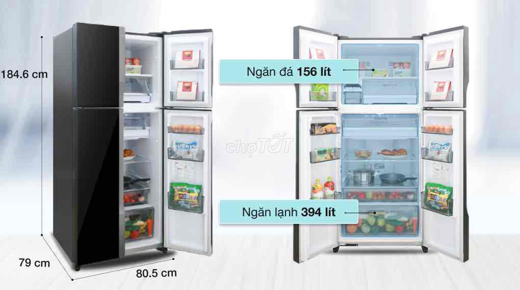 Tủ lạnh Panasonic NR-DZ600 550L 4 cánh Thái Lan. Mua bán Tủ lạnh tại Thành phố Dĩ An Bình Dương được đăng bởi Điện Lạnh Phạm Nguyên hình 1