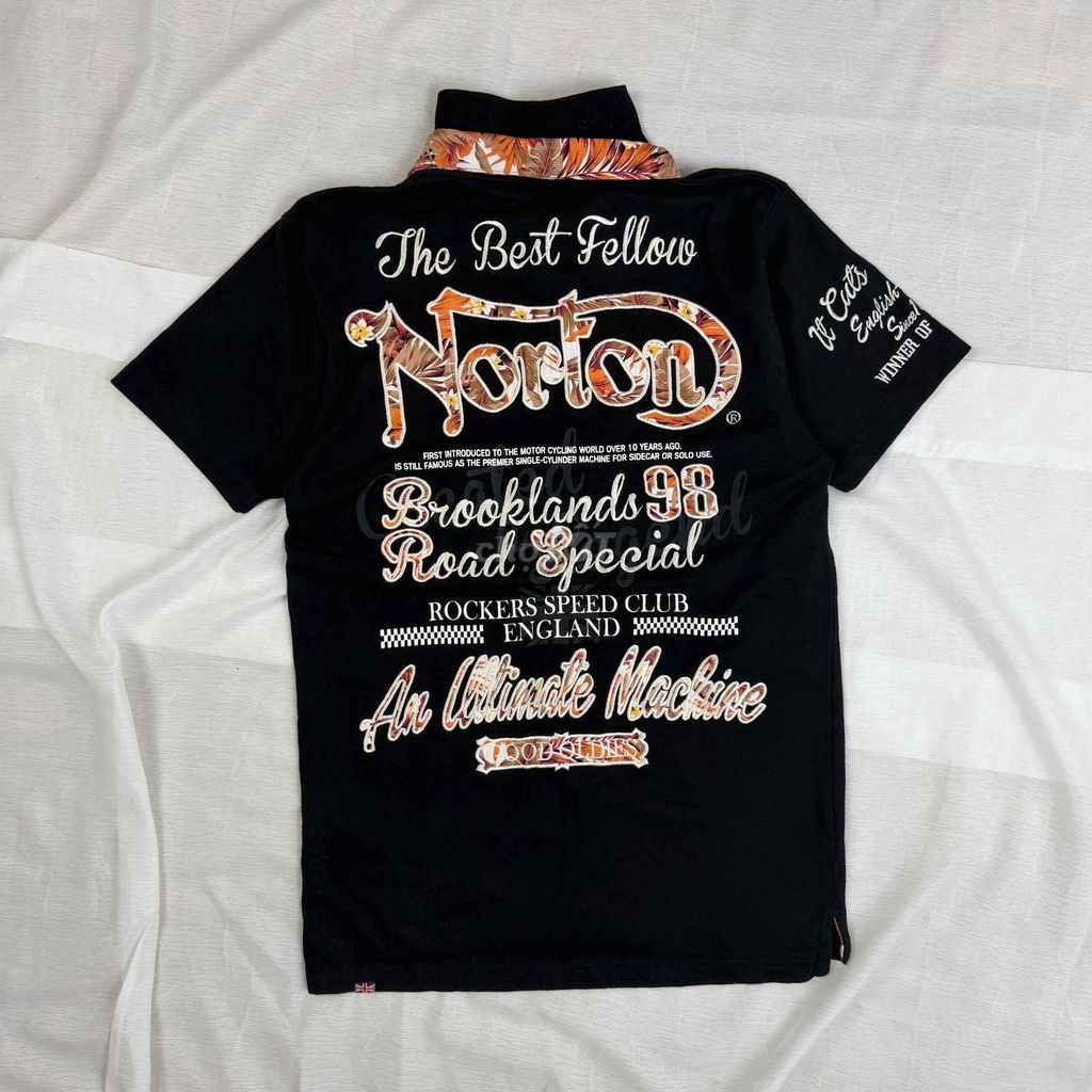 Áo polo Norton Nam Đen size M. Mua bán Quần áo tại Quận Ngũ Hành Sơn Đà Nẵng được đăng bởi Bạch Lê Hoàng hình 1