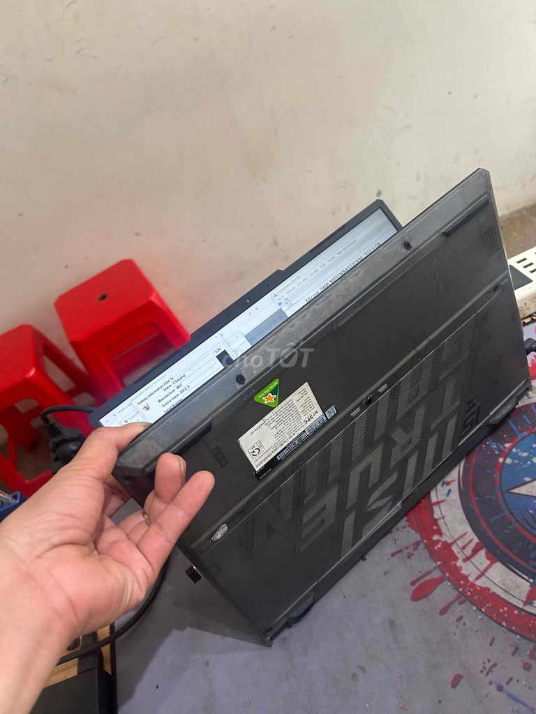 MSI Cyborg 15 i5 16GB/512GB Đen. Mua bán Laptop tại Quận Đống Đa Hà Nội được đăng bởi Chí Hướng Group  hình 1