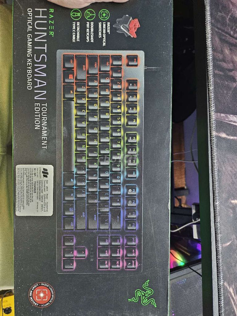 Bàn phím cơ Razer Huntsman Tournament Đen. Mua bán Phụ kiện (Màn hình, Chuột...) tại Quận 12 Tp Hồ Chí Minh được đăng bởi Duy hình 1