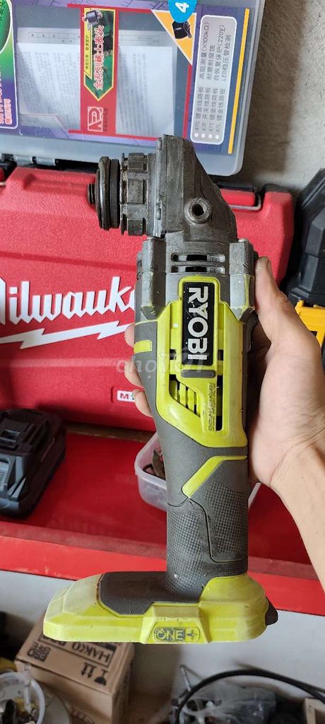 Máy mài góc Ryobi R18AG7 125mm. Mua bán Đồ chuyên dụng, Giống nuôi trồng tại Huyện Hàm Thuận Nam Bình Thuận được đăng bởi Công Lĩnh hình 1