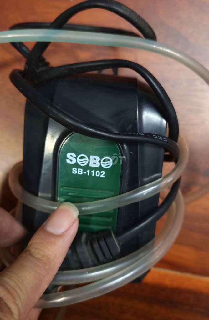 Máy sủi hồ cá SOBO SB-1102 Đen. Mua bán Phụ kiện, Thức ăn, Dịch vụ tại Quận Gò Vấp Tp Hồ Chí Minh được đăng bởi Bắc Nam Việt hình 1