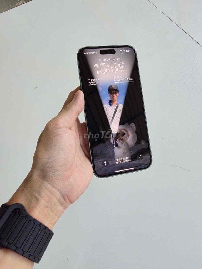 Apple iPhone 16 Plus lock 128GB Xanh. Mua bán Điện thoại tại Huyện Định Quán Đồng Nai được đăng bởi Trí hình 1