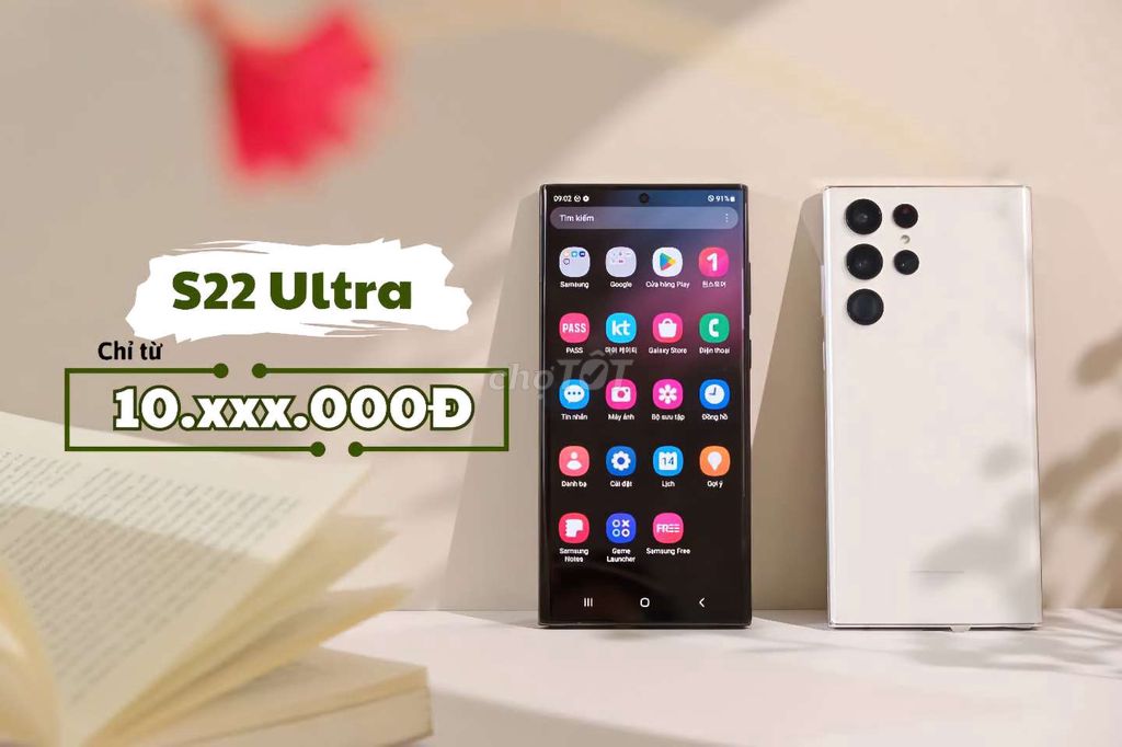 Samsung S22 Ultra 5G 128GB Mỹ 2sim Likenew Fullbox