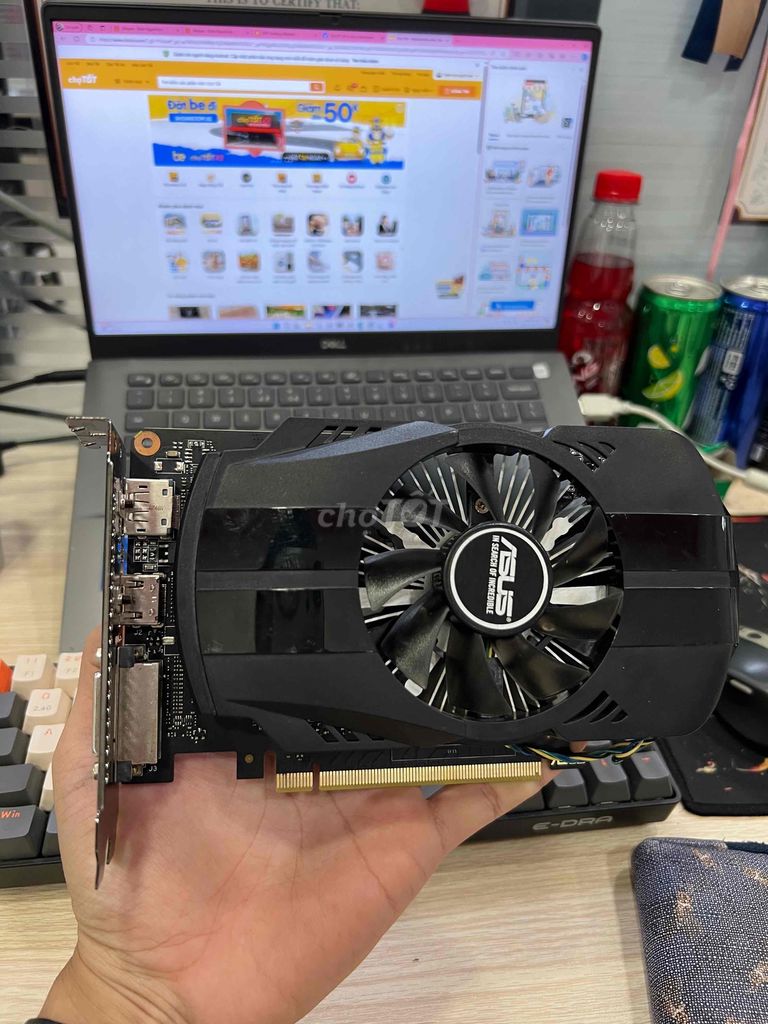 Vga 1050ti 4gb asus đẹp keng thanh lý