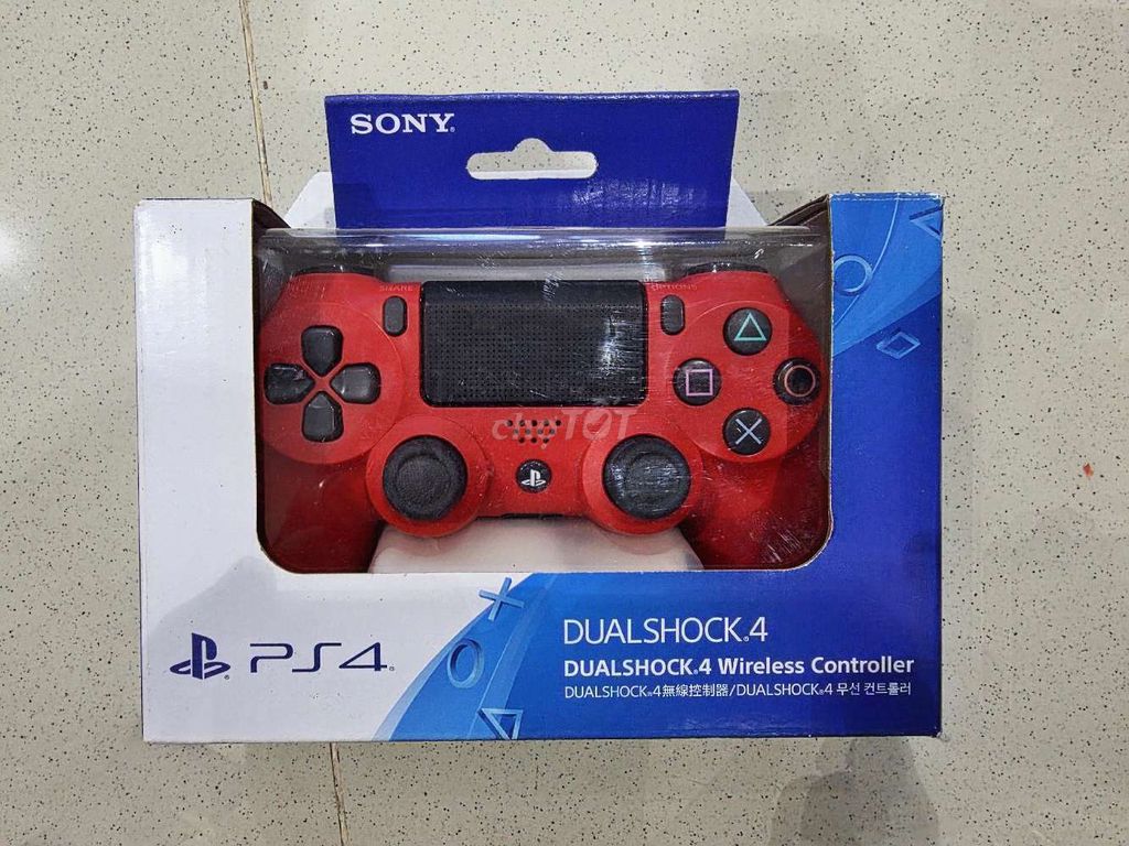 Tay PS4 đỏ. Mua bán Thiết bị chơi game tại Quận 4 Tp Hồ Chí Minh được đăng bởi Đăng Khoa hình 1