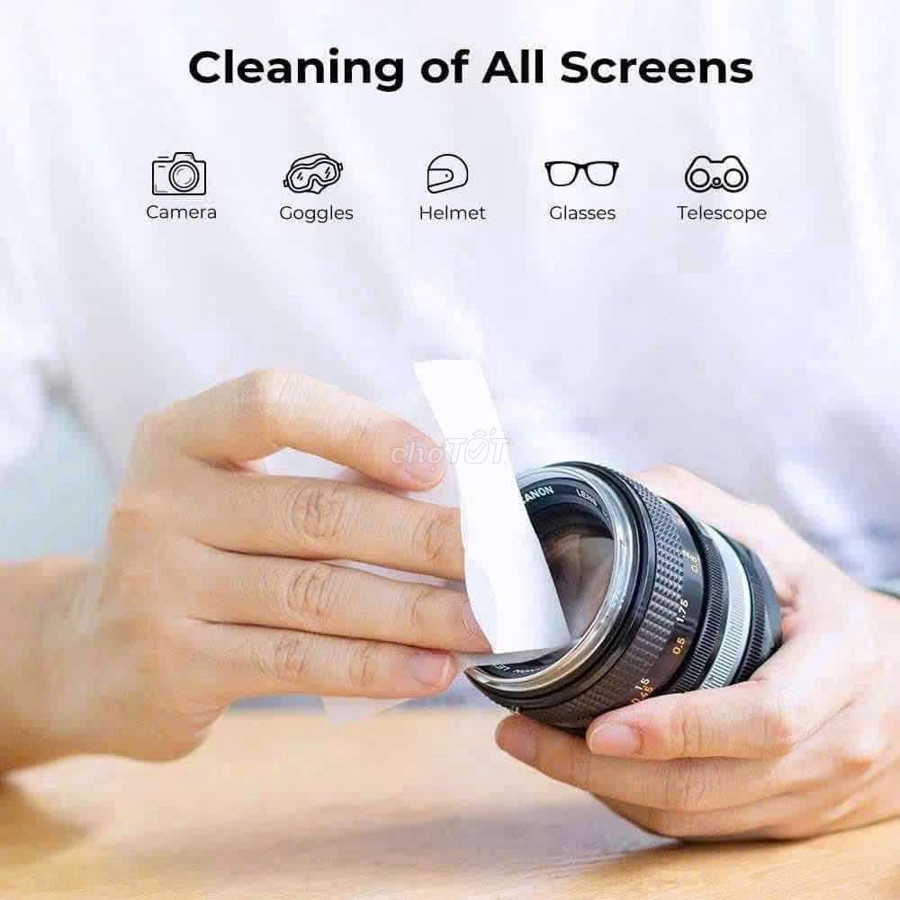 Giấy lau kính Visiomax Sợi crepe 52 miếng. Mua bán Phụ kiện thời trang khác tại Quận Long Biên Hà Nội được đăng bởi tổng kho gia dụng  hình 1