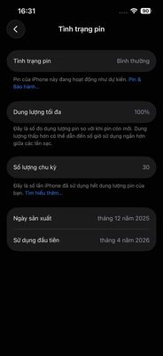 Apple iPhone 17e 256GB Đen 99%