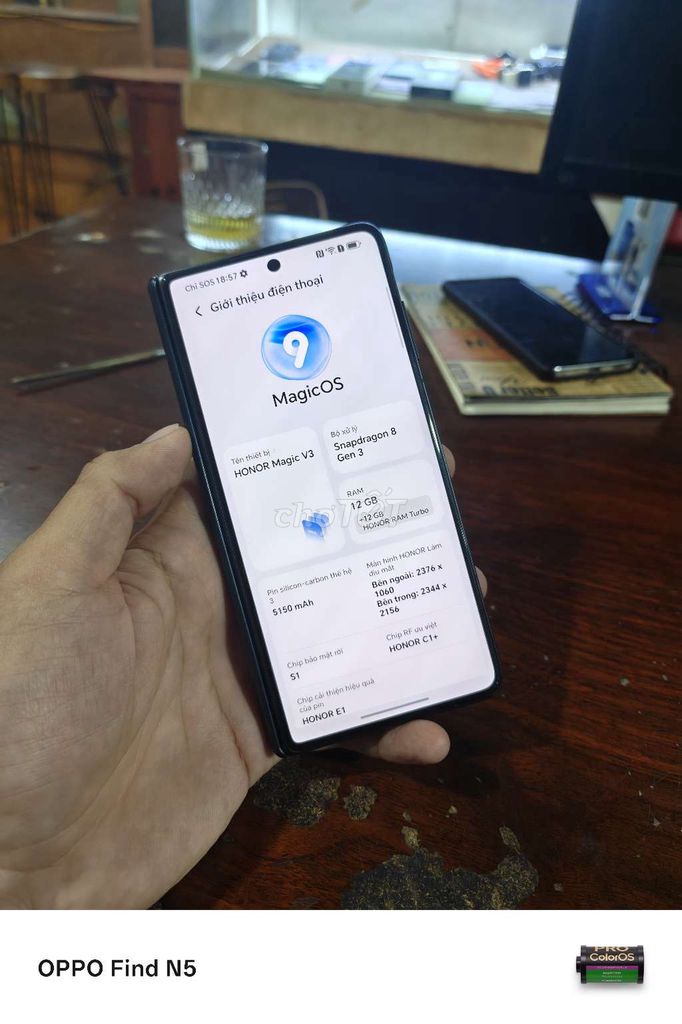 Honor Magic V3 512Gb quốc tế