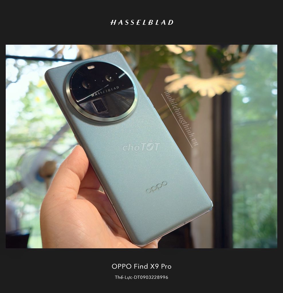 Oppo Find X6 Pro 12/256GB Xanh 99%. Mua bán Điện thoại tại Quận Hoàng Mai Hà Nội được đăng bởi mobilehungthinh hình 1