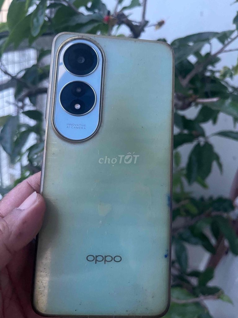 Oppo A60 Xanh Hư màn hình. Mua bán Điện thoại tại Quận 8 Tp Hồ Chí Minh được đăng bởi Lâm Khang hình 1