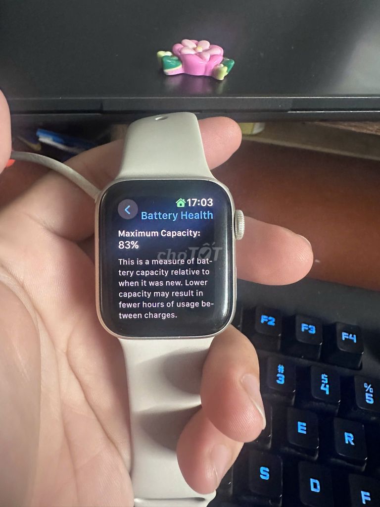 Apple Watch SE 2 40mm Starlight. Mua bán Thiết bị đeo thông minh tại Quận Liên Chiểu Đà Nẵng được đăng bởi nguyen dinh Tien hình 1