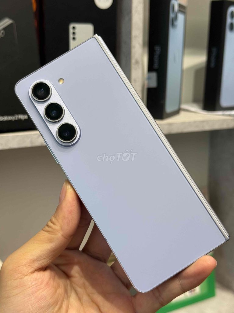 Samsung Z Fold 5 512GB ICE Blue 99% Quốc Tế Hàn. Mua bán Điện thoại tại Quận 3 Tp Hồ Chí Minh được đăng bởi Trịnh Quang Linh hình 1