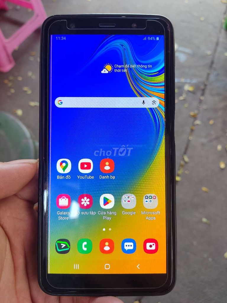 Samsung A7 6GB/128GB Đen. Mua bán Điện thoại tại Quận Tân Phú Tp Hồ Chí Minh được đăng bởi  văn hình 1