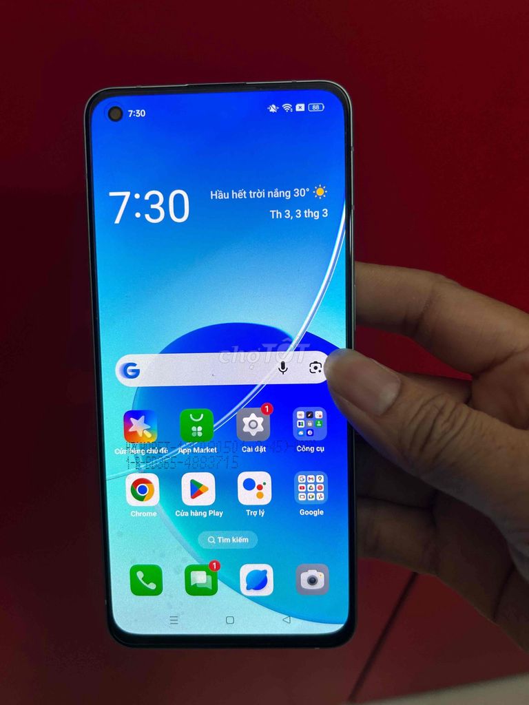 Oppo Reno 6 5G Xám. Mua bán Điện thoại tại Quận 8 Tp Hồ Chí Minh được đăng bởi Toan mobile hình 1