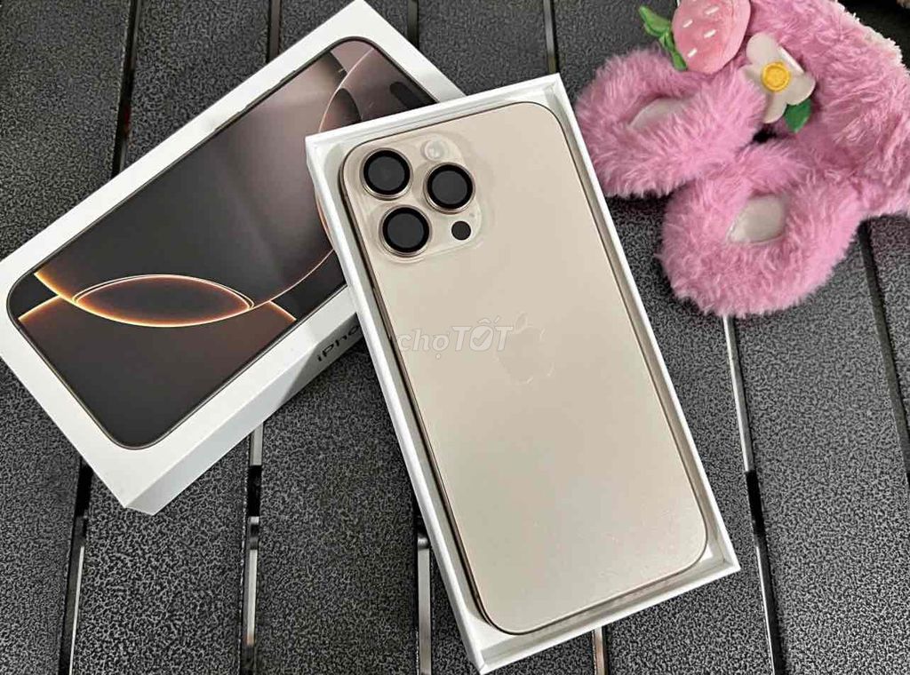iPhone 16 Pro Max 512G Gold FULLBOX NEW APPLE 2026. Mua bán Điện thoại tại Quận 10 Tp Hồ Chí Minh được đăng bởi iStockHCM hình 1