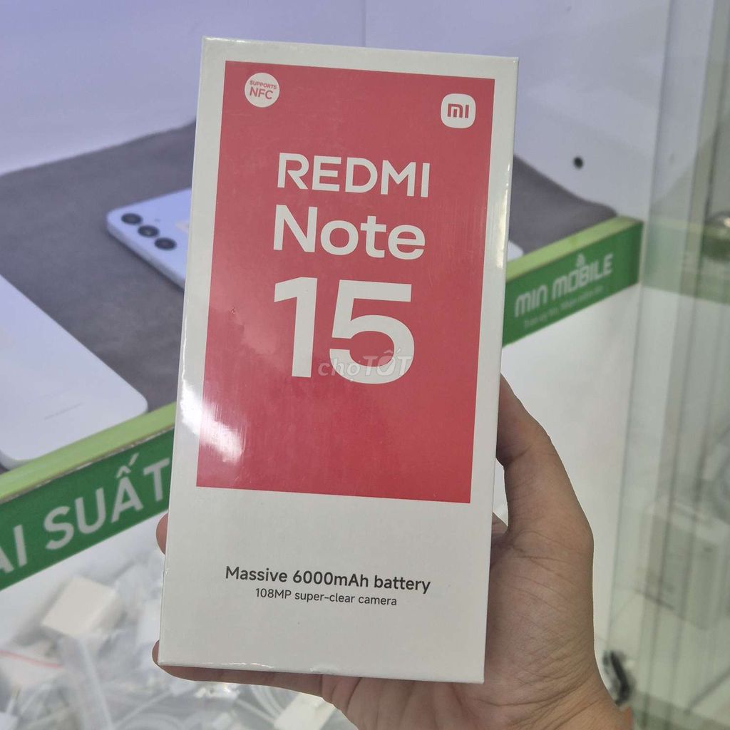 📱Xiaomi Redmi Note 15 6GB/128GB New BH 15 Tháng. Mua bán Điện thoại tại Quận Ngô Quyền Hải Phòng được đăng bởi TRAN SONG HA hình 1